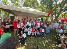 Ato de 1º de Maio em Brasília reúne classe trabalhadora pelo fim da escala 6x1