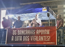 Sindicato dos Bancários cobra dos bancos solução para acordo coletivo dos vigilantes