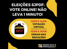 Sindicato dos Jornalistas realiza eleições de 13 a 16 de setembro