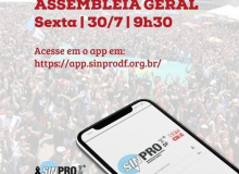 Sinpro-DF realiza assembleia nesta sexta (30)