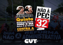 Mobilização contra PEC 32 continua nesta quinta (23)