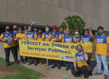 Mobilização contra privatização dos Correios é intensificada em Brasília