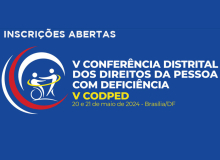 Inscrições abertas para a V Codped, que acontece nos dias 20 e 21 de maio