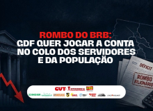 Rombo do BRB: GDF quer jogar a conta no colo dos servidores e da população