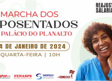 Sindsep-DF realiza 1ª Marcha dos Aposentados, nesta quarta (24)