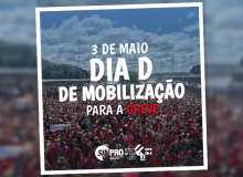 Professores/as realizam Dia de Mobilização para a Greve, nesta quarta 3