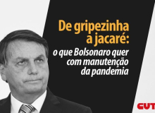 De gripezinha a jacaré: o que Bolsonaro quer com manutenção da pandemia