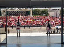 A emoção de lideranças da sociedade civil que voltam ao Planalto depois de seis anos