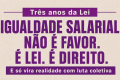 Lei da Igualdade Salarial completa três anos, mas equiparação ainda não é realidade