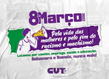 Mulheres levam indignação e esperança às ruas neste 8 de março   