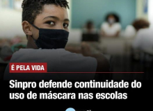 Sinpro-DF defende continuidade do uso de máscara nas escolas