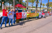 Mobilização pelo fim da escala 6x1 ocupa Brasília e cobra votação no Senado