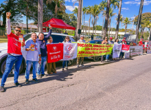 Mobilização pelo fim da escala 6x1 ocupa Brasília e cobra votação no Senado