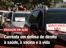 Aniversário de Brasília é marcado por carreata em defesa saúde e da vida