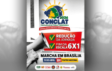 CUT-DF convoca a classe trabalhadora para grande marcha no dia 15 de abril