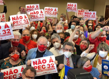 Em encontro com CUT e sindicalistas, Lula reafirma compromisso contra PEC32