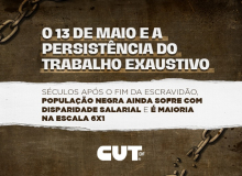 O 13 de maio e a persistência do trabalho exaustivo