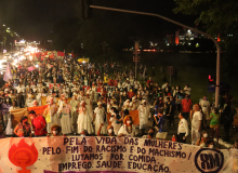 Esperança das mulheres invade as ruas da capital federal